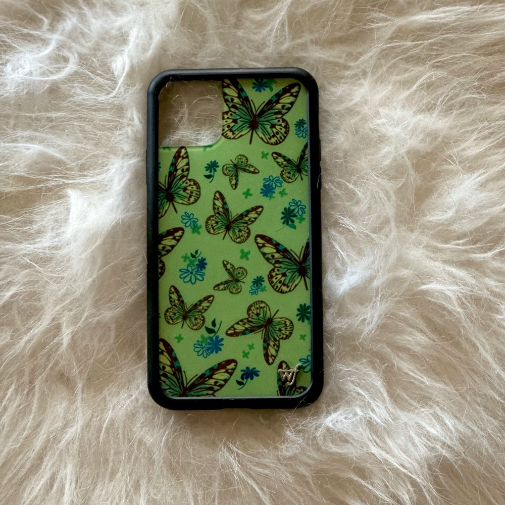 Green Butterfly Iphone 11 Pro Max Wildflower Case